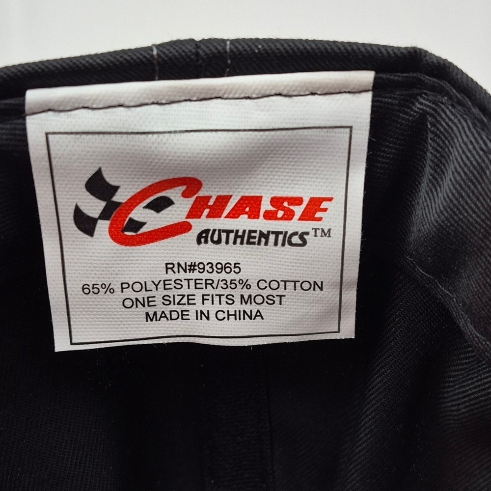 Dale Earnhardt #3 Goodwrench NASCAR Hat‎ Cap Chase Authentics Racing Black NWT - Picture 12 of 12
